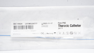 Atrium 15024 Firm PVC Thoracic Cath. 24 Fr.(x)